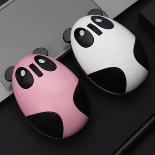 Cute Panda 2.4G Wireless Mouse Bluetooth Mice Silent Mouse Cartoon Cute Animal Mouse Wireless Laptop Accessories Computer Office