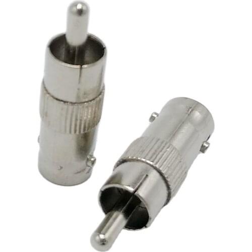 BNC to RCA connector adapter BNC Female To RCA male Connector BNC-AV adapter 10pcs
