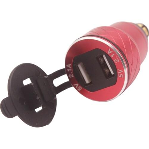 For BMW F800 F650 R1200GS R1200RT Dual USB Charger Socket Power Outlet 2.1A