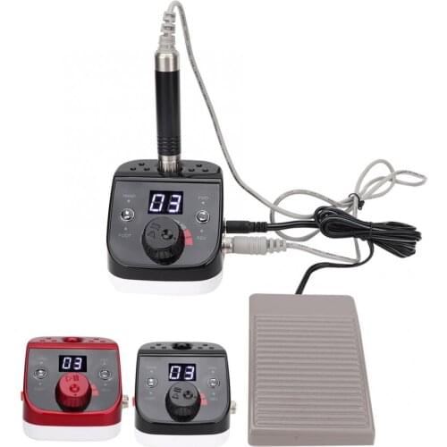 80W 35000RPM Nail Grinding Polishing Machine Electric Nail Drill Machine Manicure Pedicure Tools 100-240V Electric Nail File