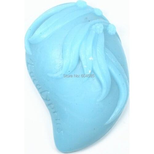 Eucalyptus mould S261 Craft Art Silicone Soap mold Craft Molds DIY Handmade soap molds