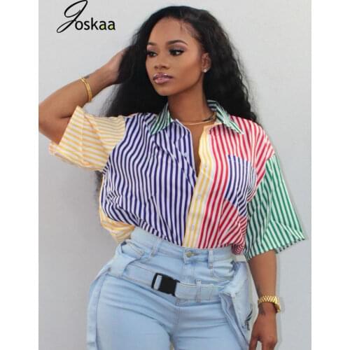 Joskaa Women's Striped Shirts China
