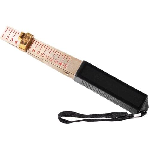 Wedge-Shaped Vernier Feeler Gauge House Engineering Inspection Flatness Measuring Tool (0.5mm)