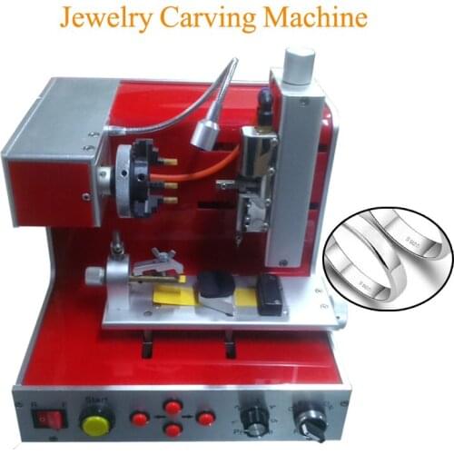 Ring Engraver Jewelry Carving Machine Engraving Machine For Ring Bracelet Inside And Outside The Ring Flat Text Carved