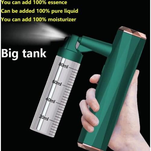 0.0012mm High Pressure Nano Spray Face105ML Spot Cleaner Nano Facial Water Oxygen Injection Instrument Airbrush Skin Care Tools