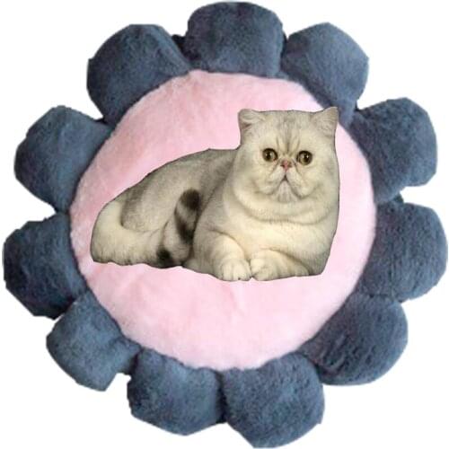 Plush Cat Bed House Soft Short Plush Best Pet Dog Bed For Dogs Products Nest Winter Warm Sleeping Cat Pet Bed Mat Cat House