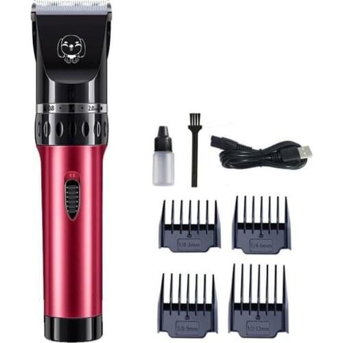 Professional Pet Cat Dog Hair Trimmer Rechargeable Animals Grooming Clipper Shaver Electric Scissors Hair Cutting Machine