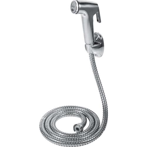 Toilet Bidet Sprayer Multi-functional ABS Bathroom Handheld Toilet Bidet Shower Sprayer Hose Holder Wall Bracket Self Cleaning