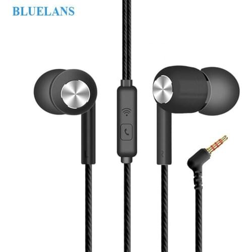 S32 TPE Silicone 1.2m Universal 3.5mm L-shaped Plug Wired Earphone for Phone Computer Gift For Boy or Girlfriend