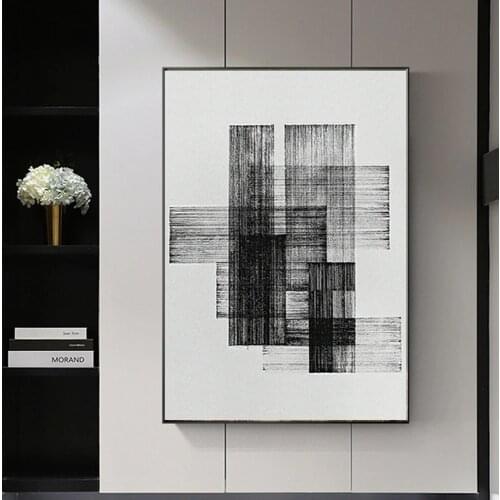 Nordic Modern Home Decoration Art Black White Line Canvas Painting Abstract Posters and Prints Wall Pictures Living Room Decor