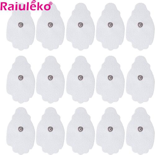 10/20Pcs Tens Electrode Pads Non-Woven For EMS Muscle Stimulator Tens Machine Pad Replacement Electrodes Slimming Massager Patch