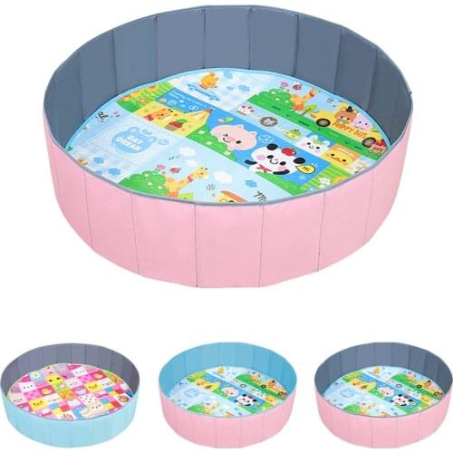 Brand New Babies Play Game Fence Portable Folding Child Ocean Balls Play Pool Playground Suitable For Indoor And Outdoor Use