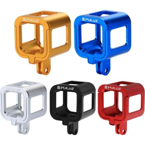 Gopro Cage Housing Shell Alloy Protective Cage Insurance Frame for GoPro HERO5 Session/HERO4 Session/HERO Session 6.5*4.4*4cm