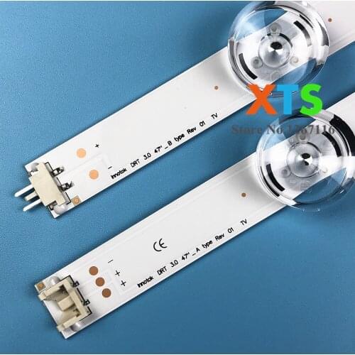 10Sets=80 pieces NEW LED Backlight strip For LG 47" TV innotek DRT 3.0 47" 47LB6300 47GB6500 47LB652V 47lb650v LC470DUH 47LB5610