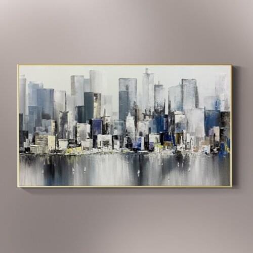 12 Colors Different Oil Paintings Canvas Home Decor Handmade Wall Oil Painting Wall Picture Colorful Paintings Art For Bedroom