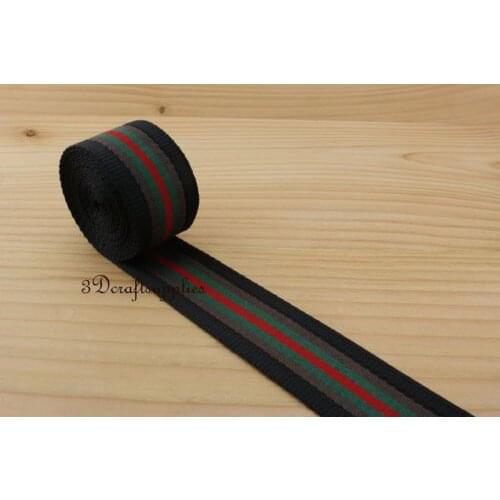 5 yards 1.5 inch(38mm) heavy weight polyester webbing Ribbon for key fob strap ZA47