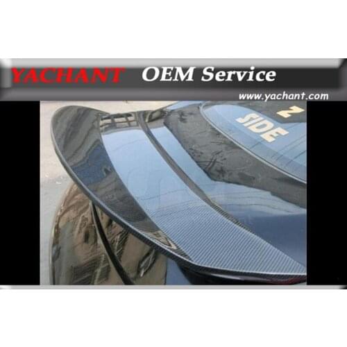 Car-Styling Auto Accessories Carbon Fiber Rear GT Wing Fit For 2009-2012 370Z Z34 Coupe CS Type N Style Rear Trunk Spoiler Wing