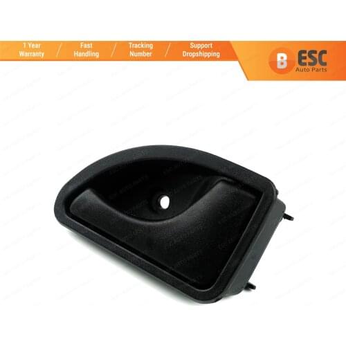ESC EDP91 Interior Door Handle Black, Right Doors For Renault Kangoo Twingo: 7700309314