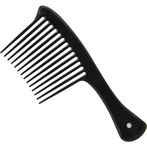 Black Axe Shape Hairstyling Comb In LongTeeth For Long Hair Professional Hair Braids Comb In Good Design Hairdressing Comb T007