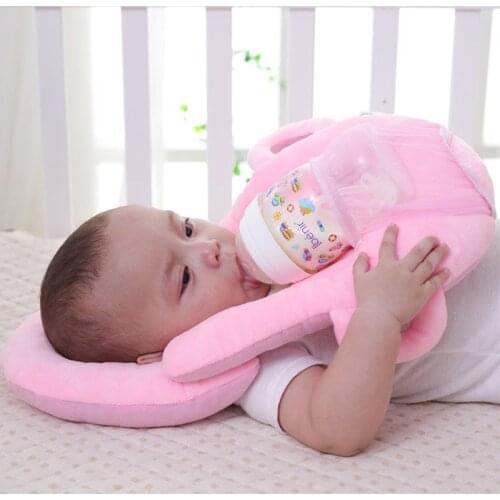 Baby Pillows Multifunctional Concave Model Cushion Infant Feeding Pillow Nursing Breastfeeding Layered Washable Cover