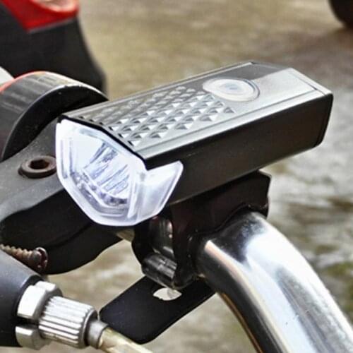 Bicycle Headlight Waterproof Usb Rechargeable Bike Lights Head Front Led Flash Light Cycling Safety Lamp Bike Accessory