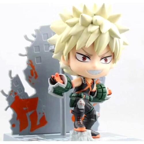My Hero Academia Q Version Figure Anime Toys Figurine Age Of Hero Deku 10CM PVC Model Decorations Doll Birthday Gift Collectible