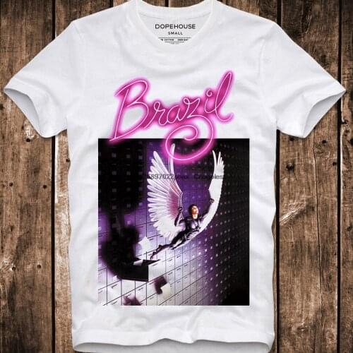 T Shirt Brazil Space Sci Fi Vintage Retro Movie Cult