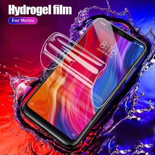Case Cover Hydrogel Film For MEIZU 16X 16XS Screen Protector Explosion-proof COVER FOR MEIZU 16S Pro 16T Not Glass