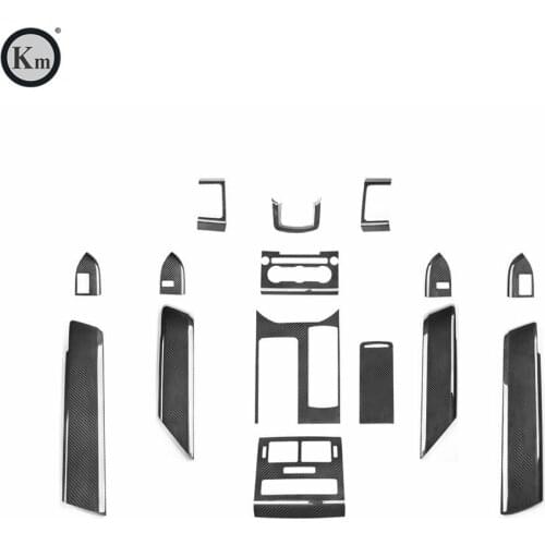 KM for carbon fiber car interior parts car interior trim dashboard trim for range-rover sport 2015-2017