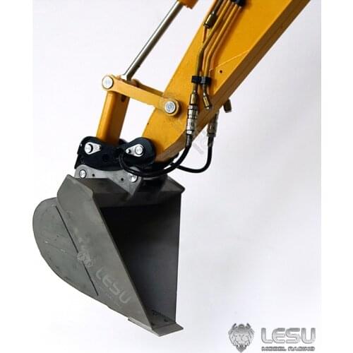 Metal Bucket for 1/14 LESU ET30H Model Komatsu AC360 RC Hydraulic Excavator DIY TAMIYA
