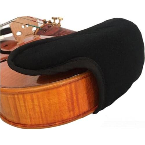 Violin Chin Shoulder Rest Soft Cotton Pad Sponge Cover Protector for 1/4 1/8 1/2 3/4 4/4 Bridge Type Violin Fiddle Accessories