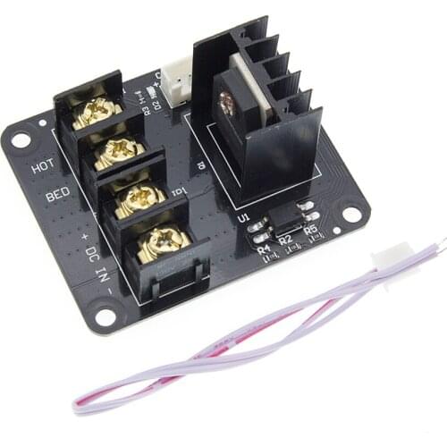10pcs New 3D printer Hot Bed MOSFET Power Expansion Board / Heat bed Power Module For Anet A8 A6 A2 Compate Black Ramps 1.4