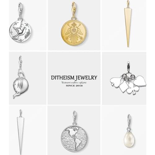 Tea Pot Teapot Charms Pendant, 2018 Fashion Jewelry 925 Sterling Silver Gift For Women Men Boy Girls Fit Bracelet Necklace Bag