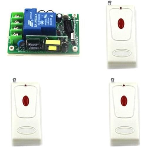 RF Wireless Remote Control AC 85V-250V 30A High Power Crane remote control switch SKU: 5477