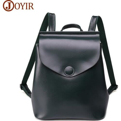 JOYIR Women Backpack Leather Daypack Fashion Backpacks Female Mochila Feminine Casual Shoulder Bag For Women Schoolbag Mochila