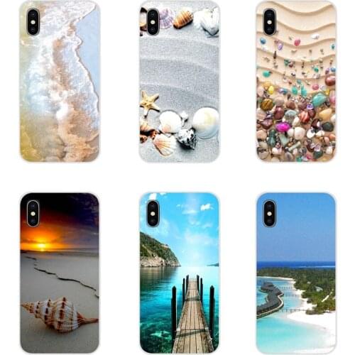 For Xiaomi Redmi 4A S2 Note 3 3S 4 4X 5 Plus 6 7 6A Pro Pocophone F1 Colorful SeaTropical Sea Island Turtles Silicone Shell Case