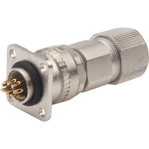 SM10S CM10-SP10S-M Gold-plated Connector DDK 10 Pins Aviation Plug Socket DK183-10A Servo motor Encoder Connector