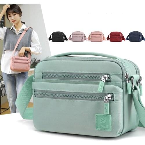 Bags For Women 2021 nylon Tote Bag Handbags Womens Shoulder Bag Small Multi-pocket Crossbody Bags For Women Sac a Main