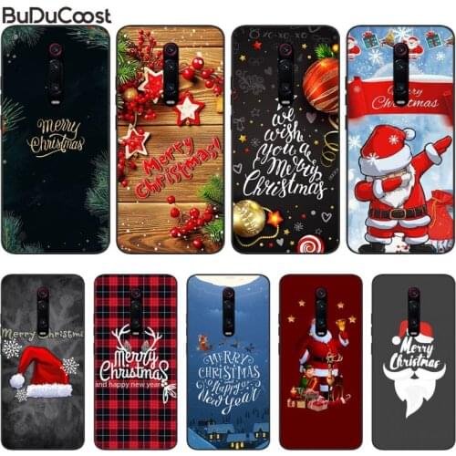 Merry Christmas Phone Case For Redmi note8 pro note9 pro for Redmi Note4X 5 5A 7 7A Note6 6 Pro