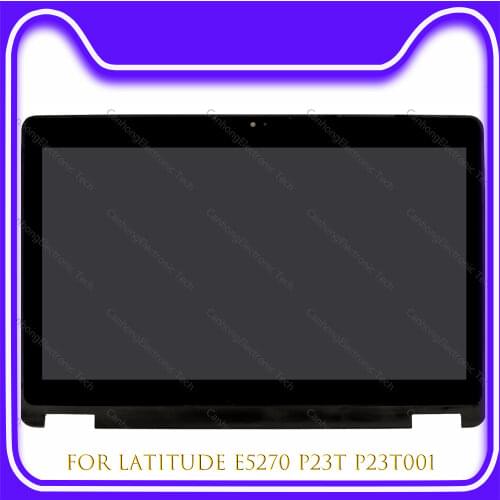 12.5" FHD For Dell Latitude E5270 LCD Touch Screen Digitizer Replacement Assembly LP125WF1-SPG4 CN-0FKJ6C