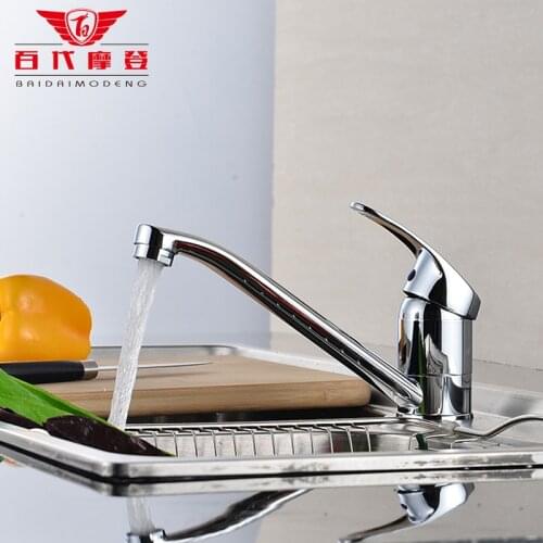 2015 Torneira Para Cozinha Full Kitchen Faucet Copper Vintage Sink Hole Mixing Of Hot And Cold Water Can Be Rotated 360 Degrees