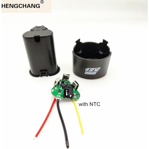 3s bms li-ion 12.6V 18650 hand electric drill pcb with battery storage case box hand drill kit accessories electric screwdriver