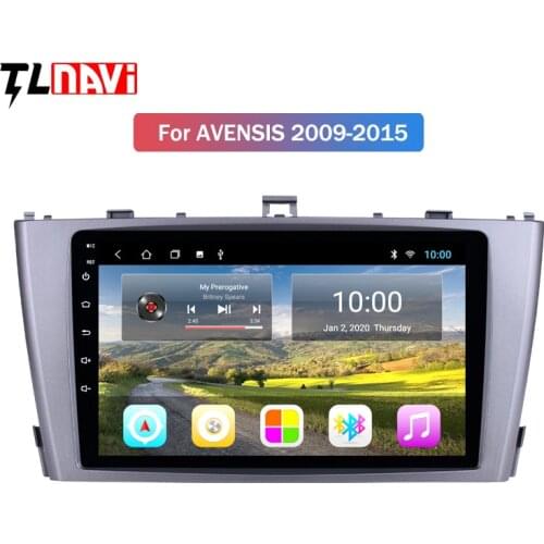 2G RAM 9 inch Android 10.0 2din car radio gps Multimedia player For Toyota Avensis 2009-2013 dvd navigation