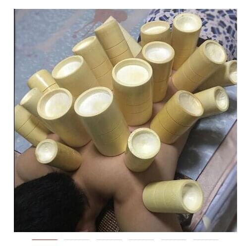 Chinese traditions Bamboo Cupping sets Traditional Chinese Medicine Cupping jar body Massage health care Physiotherapy tank