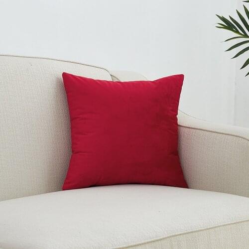 Free Shipping 20 Colours Custom 60*110*8cm Polyester Holland Velvet Dyed Cushion Cover HT-PHVDC-A