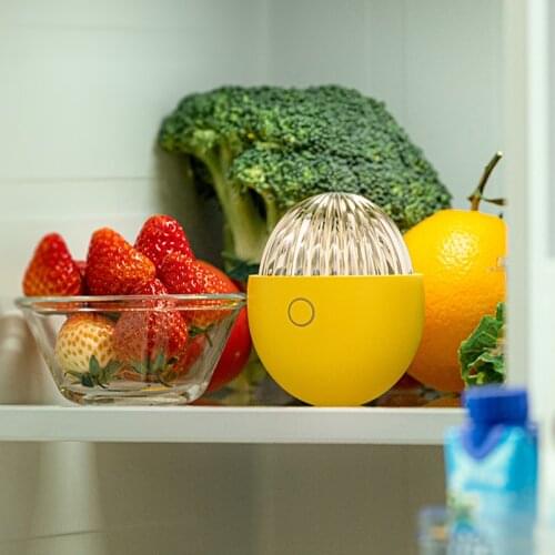 Deodorant Lemon Flavor Refrigerator Sterilization Deodorization Rechargeable Wardrobe Shoe Cabinet Deodorization Sterilization