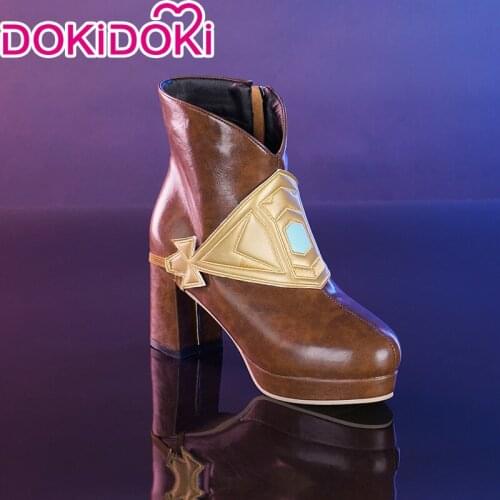 DokiDoki Game League of Legends Cosplay KDA Seraphine New Skin Singer/ Akali /Seraphine Shoes LOL K/DA Shoes More All Out