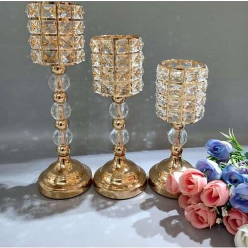 Home geometric decorative vase lantern wedding centerpiece candle holder yudao1287