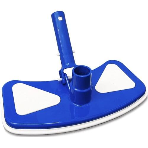 BalleenShiny Swimming Pool Cleaning Tool Half-moon-shaped With Brush Dirt Suction Head Pool Dirt Suction Cleaning Equipment