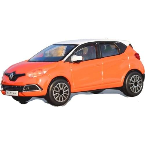 Diecast Alloy Car Model 1:43 Renault Vehicle Small SUV Simulation Metal Decoration Toy Souvenir Ornaments Display Boy Gifts